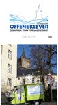 Mobile Screenshot of offene-klever.de